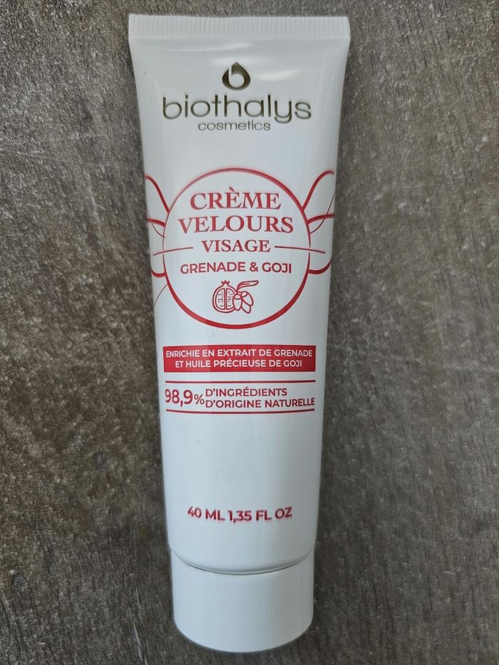 Crème visage biothalys