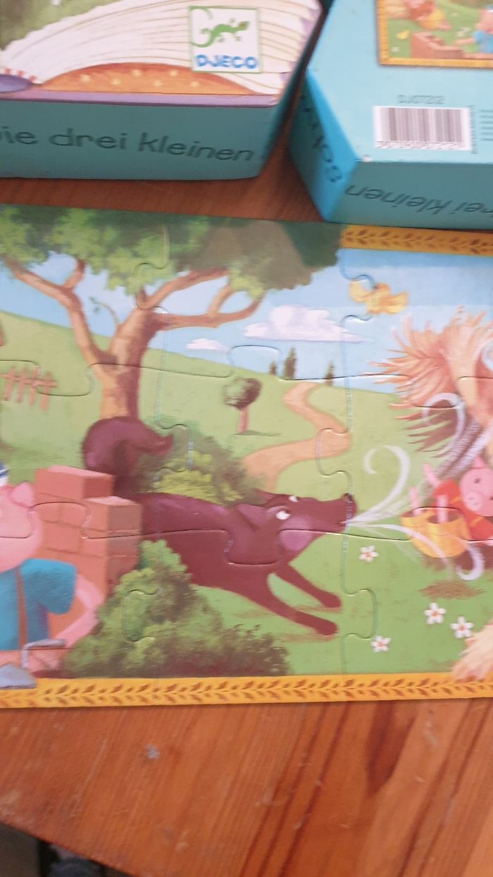 Puzzle 3 petits cochons - photo numéro 3