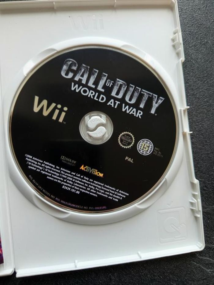 Nintendo - Wii - Call of duty - World at war - photo numéro 5