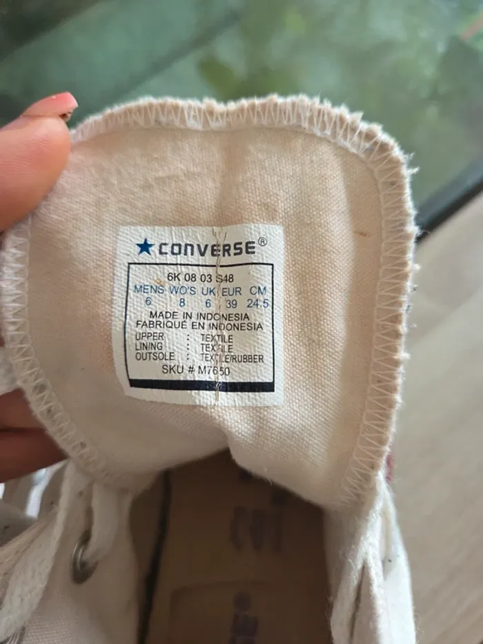 Converse hautes 39 - photo numéro 5