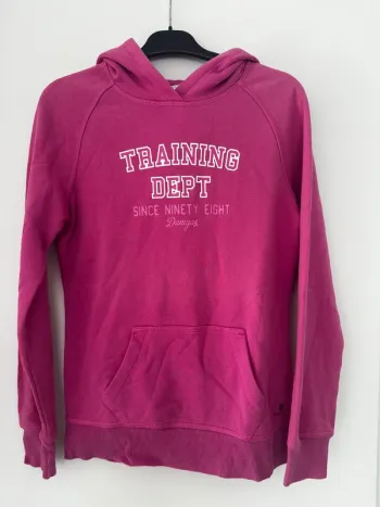 Sweat à capuche rose