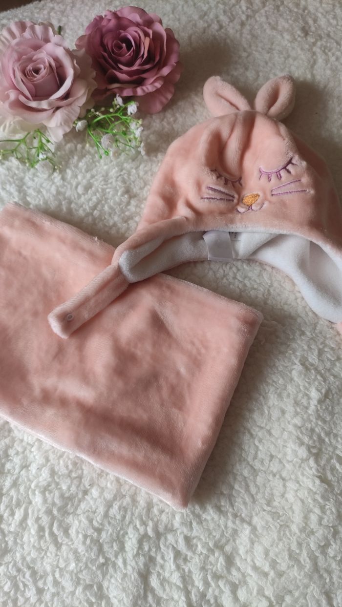 Écharpe +bonnet