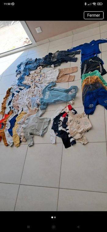 Lot de vêtements 9 mois hiver bébé garçon