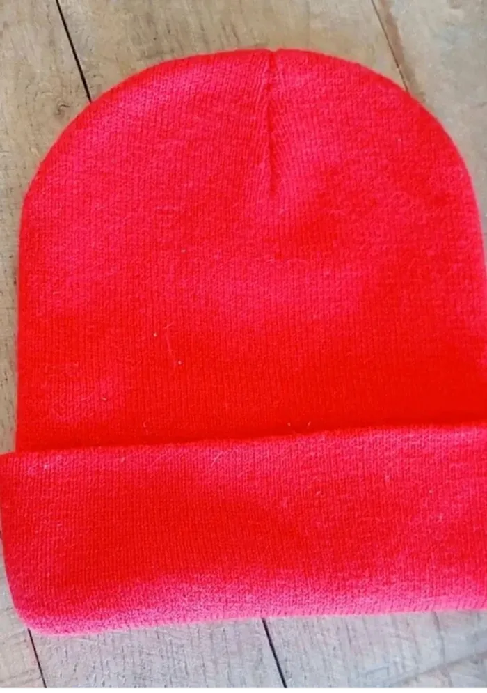 Bonnet  rouge  Mixte  -  taille  unique - photo numéro 2