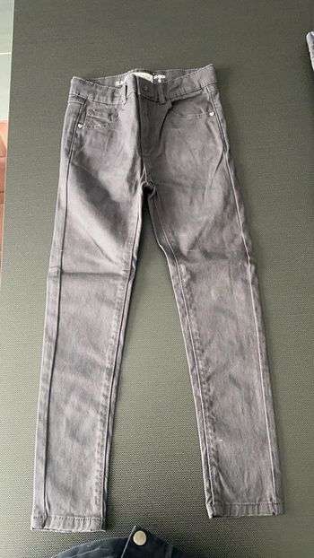 Pantalon slim gris taille 6 ans In extenso