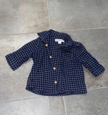 Chemise bébé 3 mois