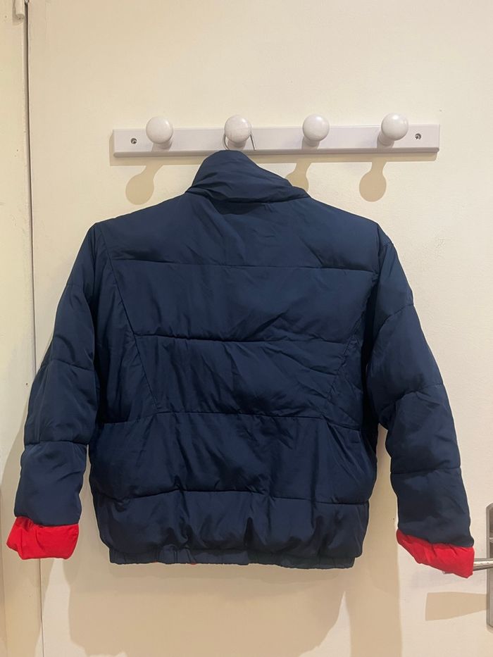 Doudoune bleu marine et rouge vicky teddy smith taille 12 ans - photo numéro 5