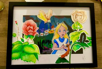 Cadre Alice au pays des merveilles