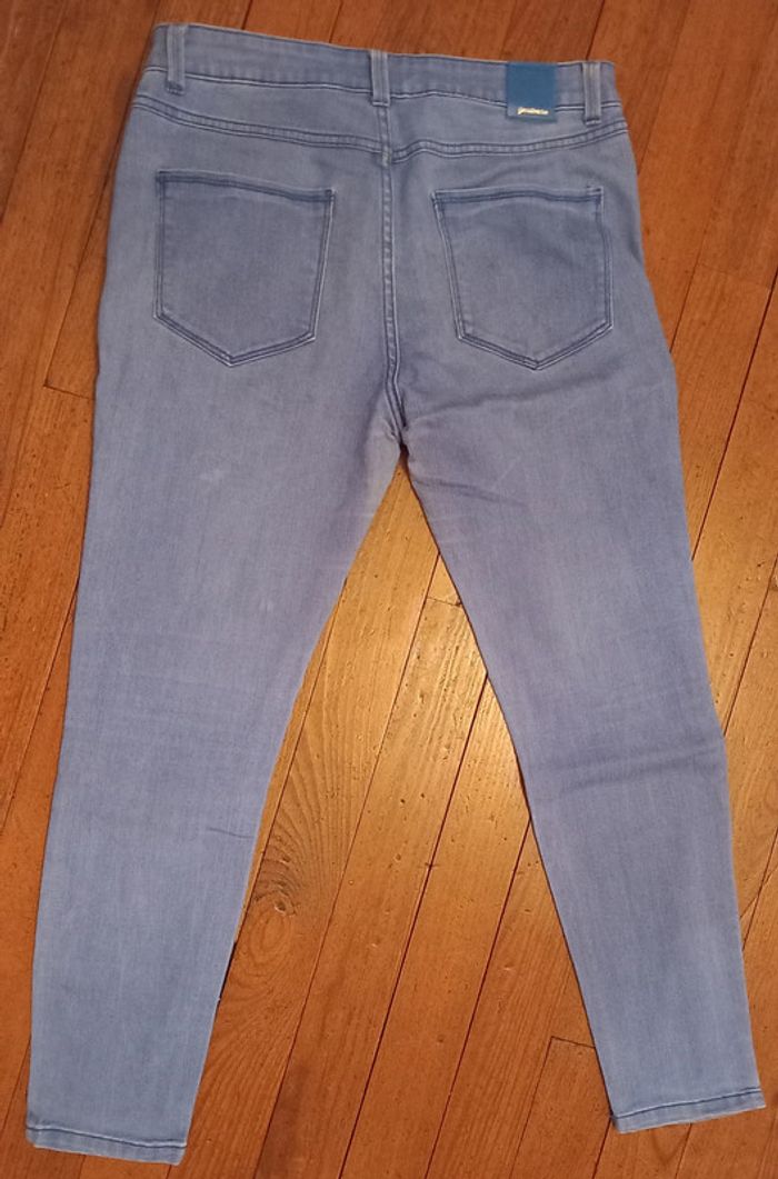 Jean cropped taille haute - Stradivarius - photo numéro 6