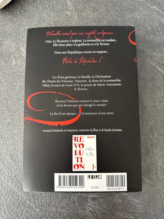 Livre - Révolution 2 - La sang du roi - photo numéro 2
