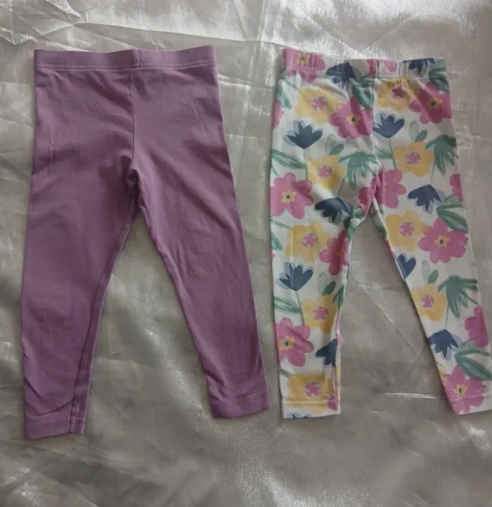 Lot de 2 leggings 2-3 ans
