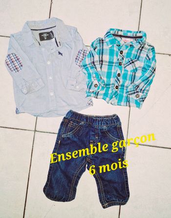 Ensemble garçon 6 mois