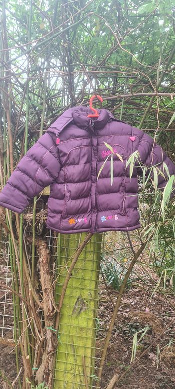Manteau doudoune Barbie 4 ans