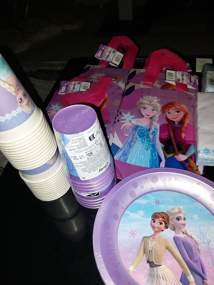 Lot anniversaire frozen
