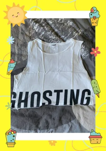 Débardeur court large Ghosting Jennyfer 34 XS