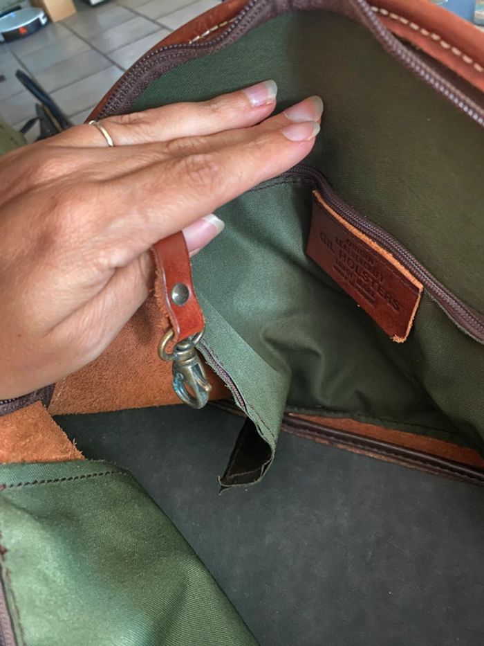Sac en cuir marron Gil Holsters - photo numéro 8