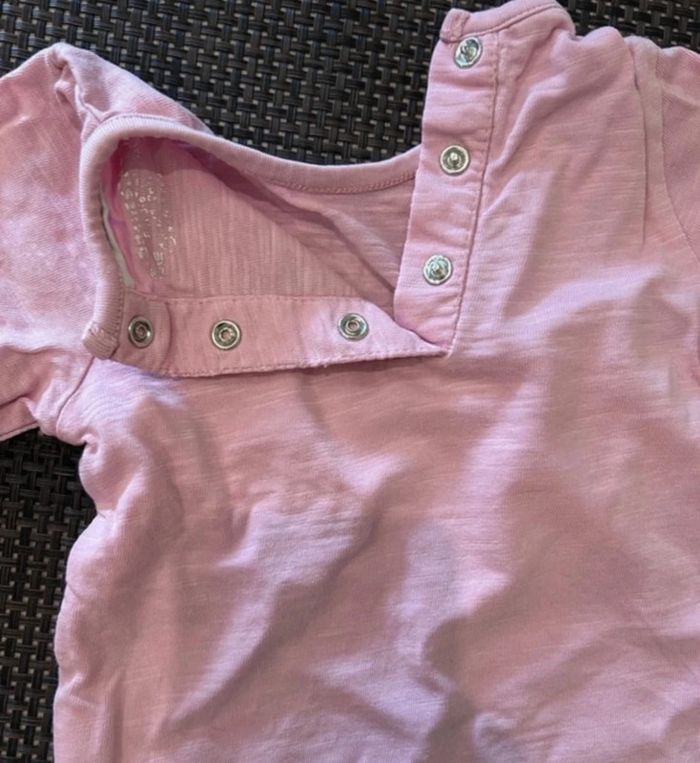 Ensemble jean/teeshirt manches longues fille - photo numéro 3