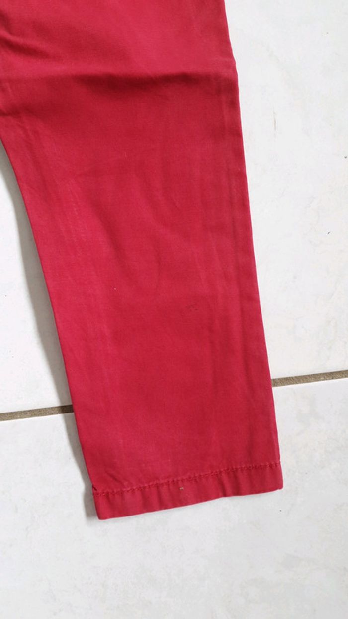 Pantalon garçon rouge TAO 3 ans Ch2 - photo numéro 3