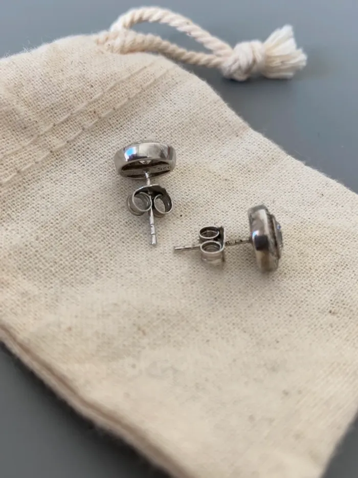 Paire de boucle d’oreilles argent - photo numéro 2