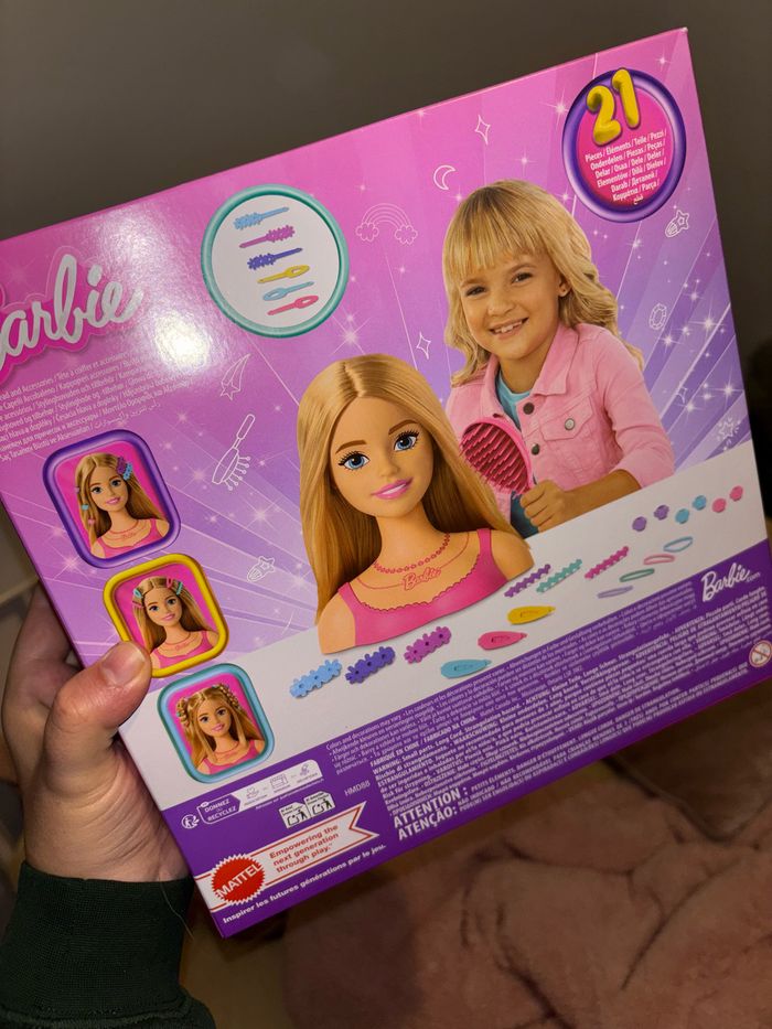 Tête à coiffer Barbie - photo numéro 3