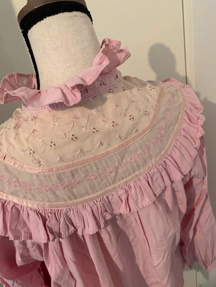 Chemise rose vintage - photo numéro 4