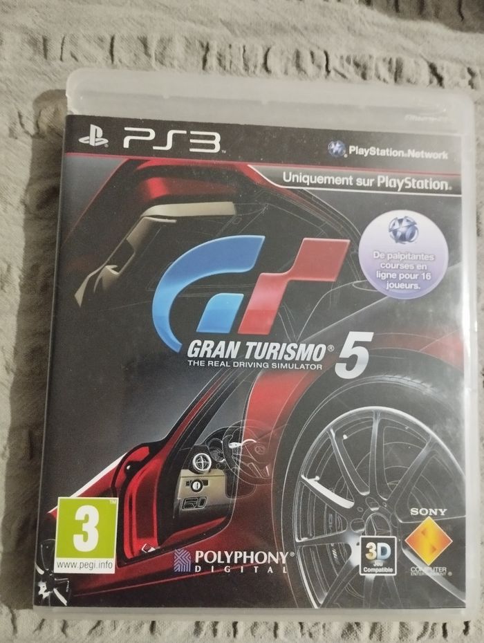 Gran turismo 5 PS3 complet