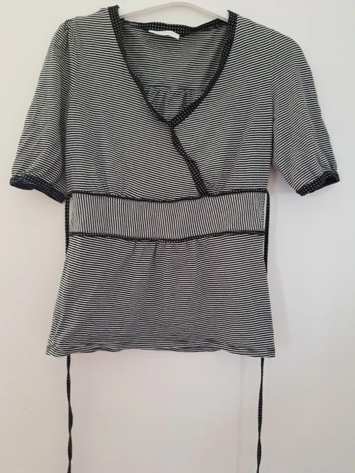 T shirt rayé Promod, taille 38