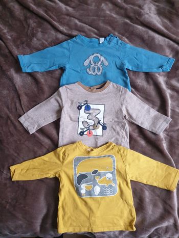 T shirts ML 6 mois Obaibi