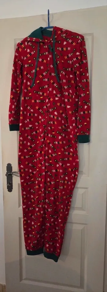 Pyjama Combinaison Esmara pilou pilou de Noël