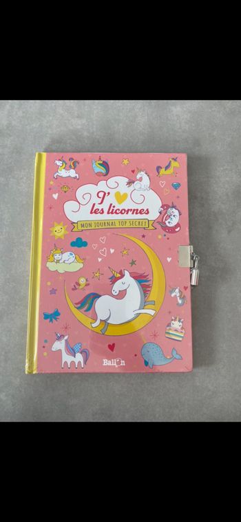 Journal intime Licorne