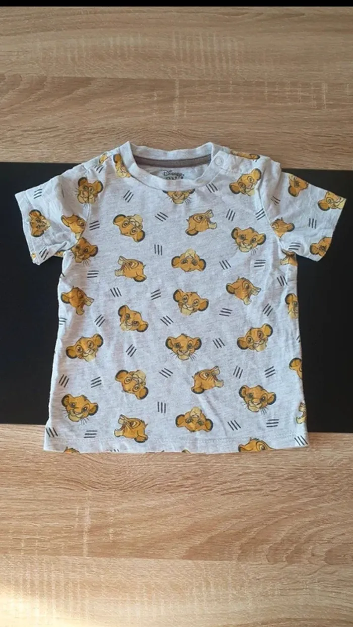 Lot de 2 tee-shirts manches courtes 92 cm - photo numéro 3