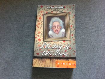 Livre - l'héritage de Tata Lucie de Philippe Saimbert - pour ado et plus