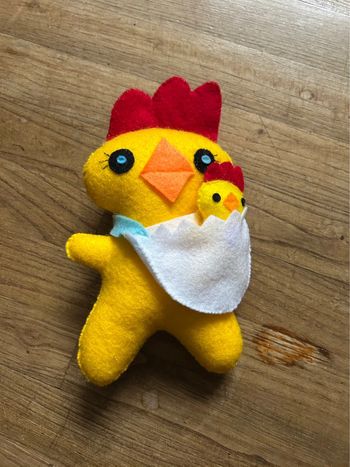 Peluche poussin