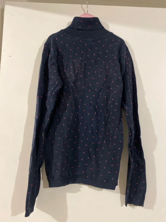 Pull col roulé à cœurs - photo numéro 4