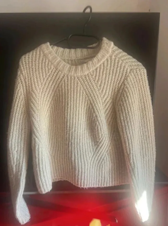 Pull très  épais hiver  vintage  - Only -  taille  S