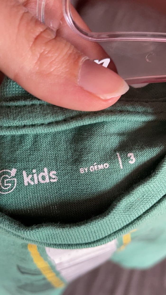 T-shirt manches courtes Gémo 3 ans 98cm - photo numéro 3