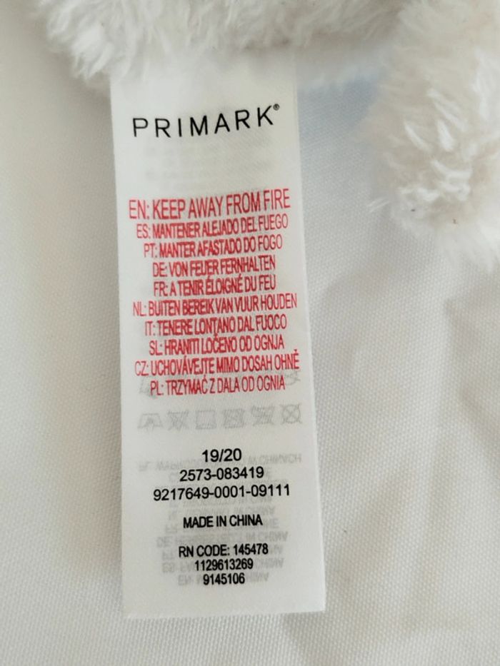 Licorne blanche et rose Primark - photo numéro 3