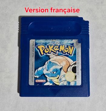 Jeu Nintendo gameboy pokemon version bleue