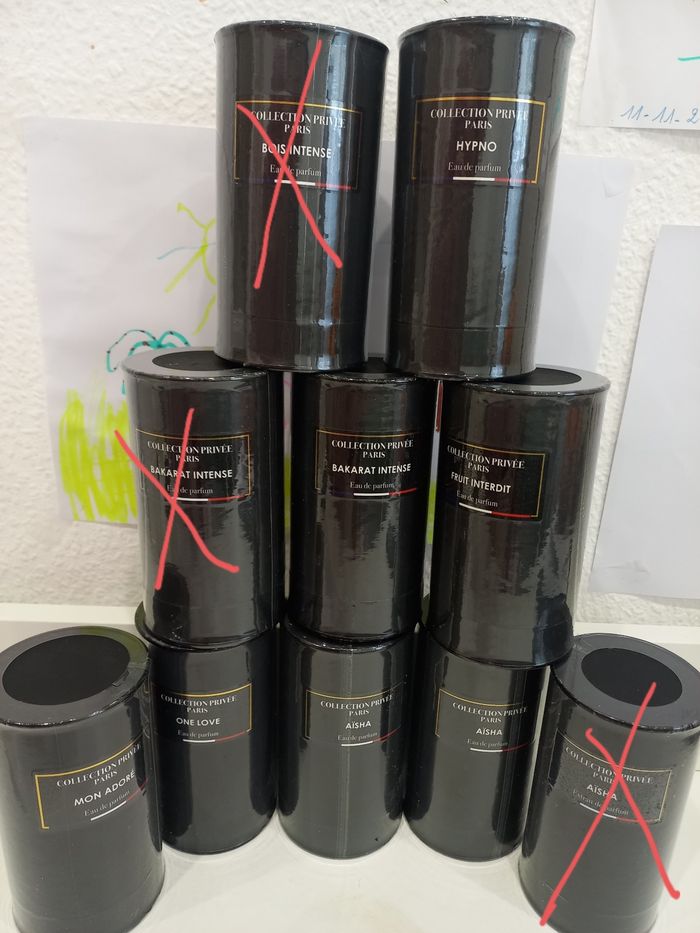 Parfums collection privée (10€/pièce)