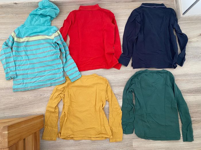 Lot 5 T-shirt ML taille 8 ans TAO - photo numéro 3