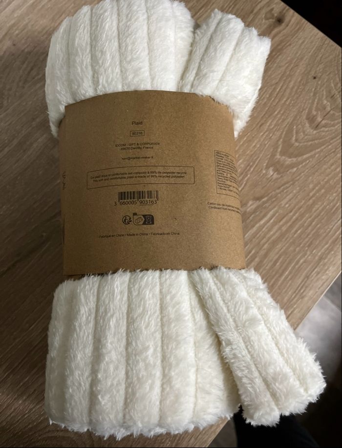 Plaid écru - photo numéro 2