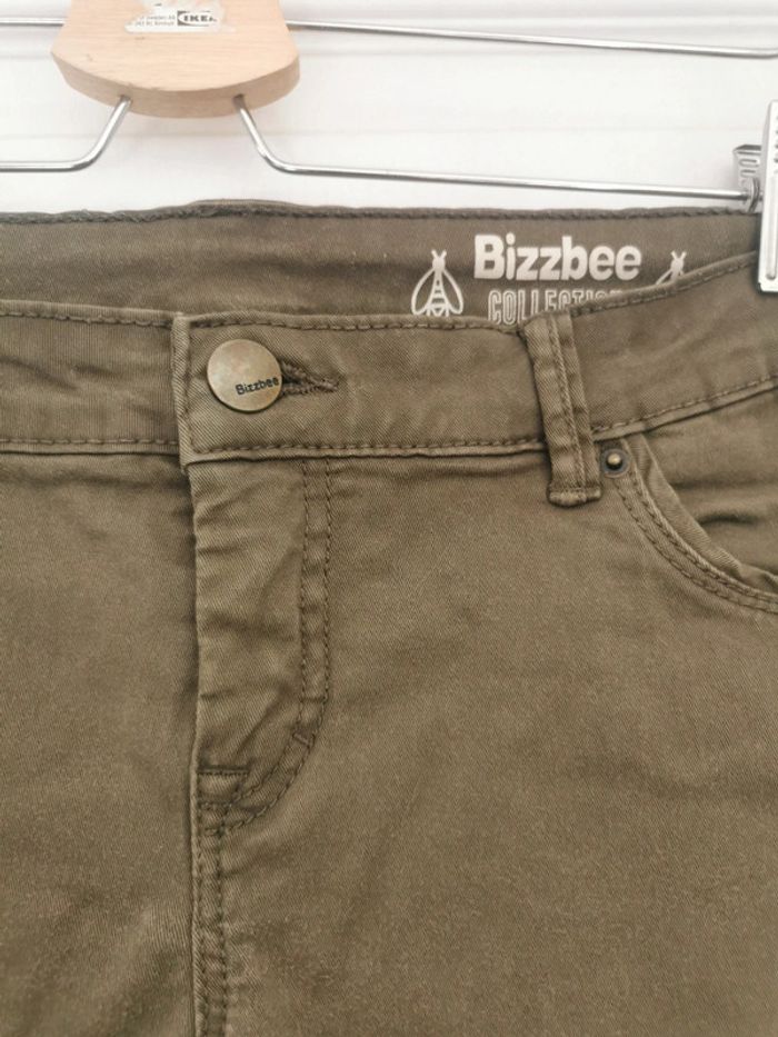 Pantalon slim kaki taille 40 bizzbee - photo numéro 3