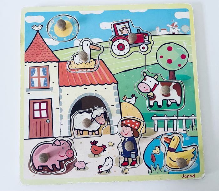 Lot de 6 puzzles en bois - photo numéro 6