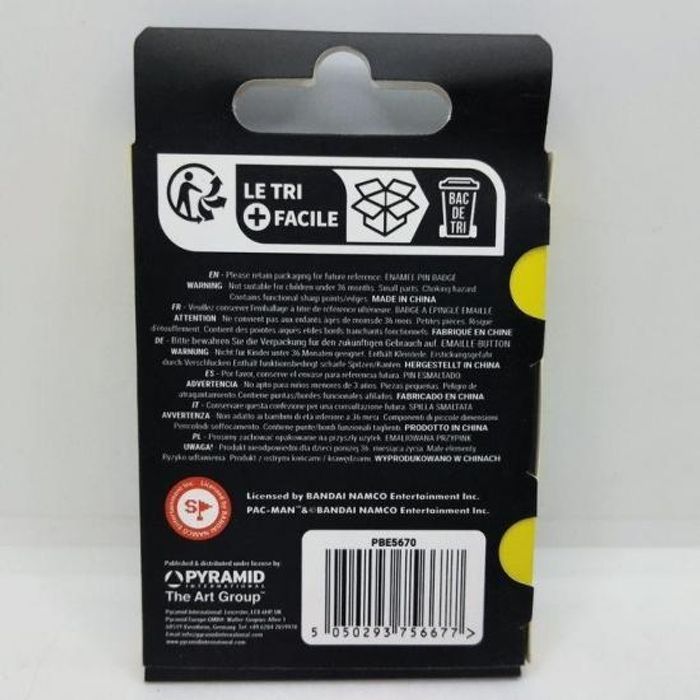 Pac-Man - Pin's émaillé Blinky - photo numéro 2