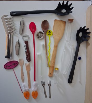 Lot de 24 ustensiles de cuisine