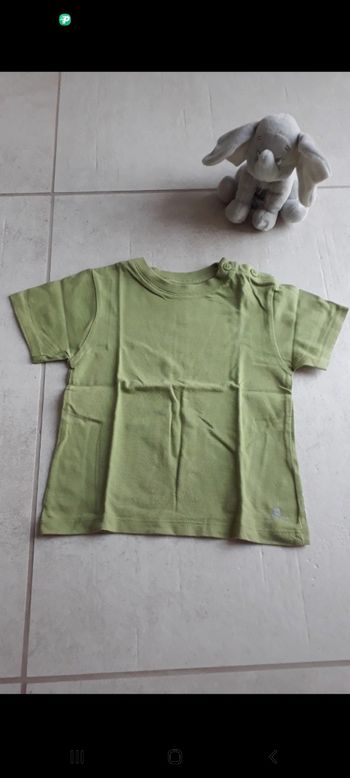 Tee shirt vert