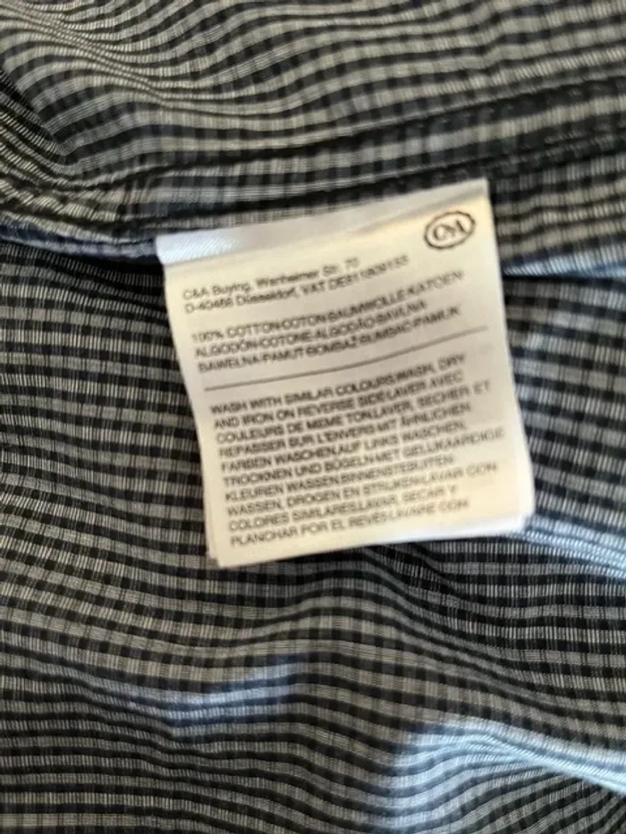 Chemise manches courtes finement rayée - photo numéro 6