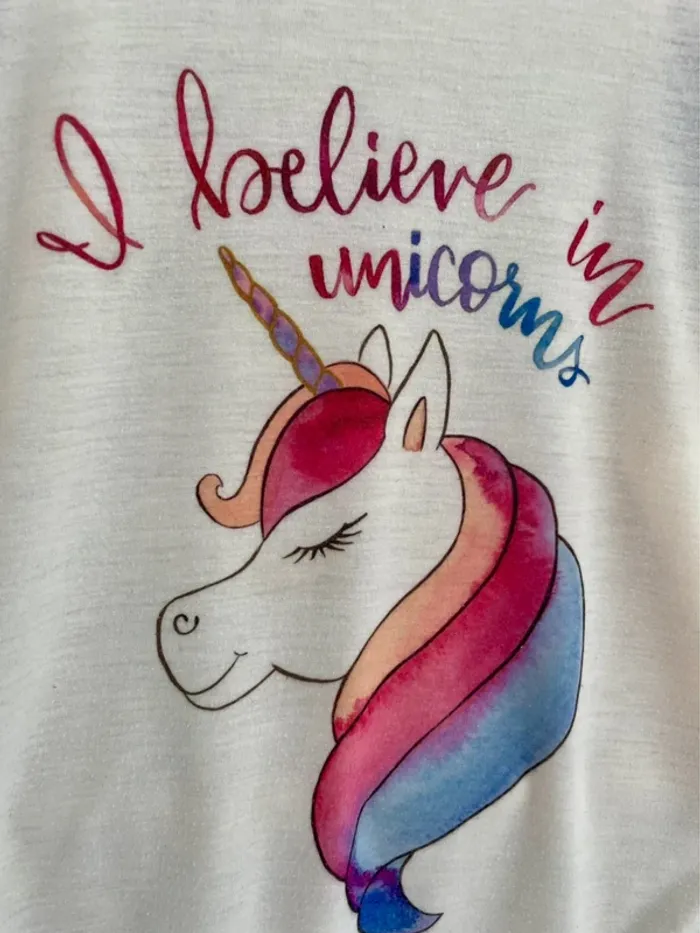 🌟 Débardeur fluide Licorne femme en S - photo numéro 2