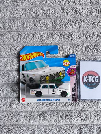 Hot Wheels Alfa Romeo Giulia TI Super – Compact Kings / Rois des Compacts