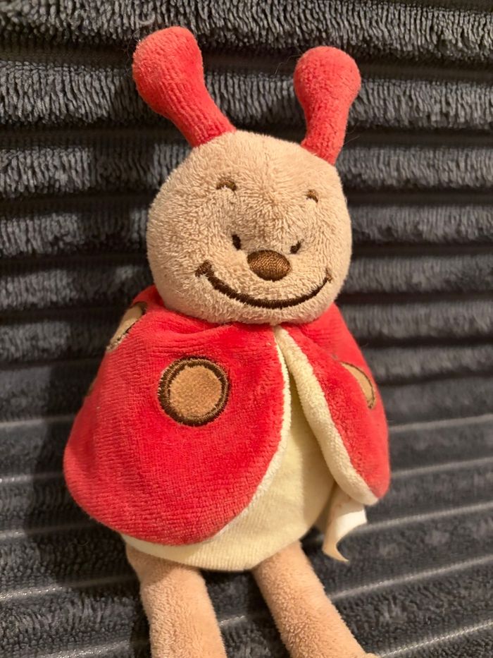 Doudou peluche coccinelle Bengy - photo numéro 2